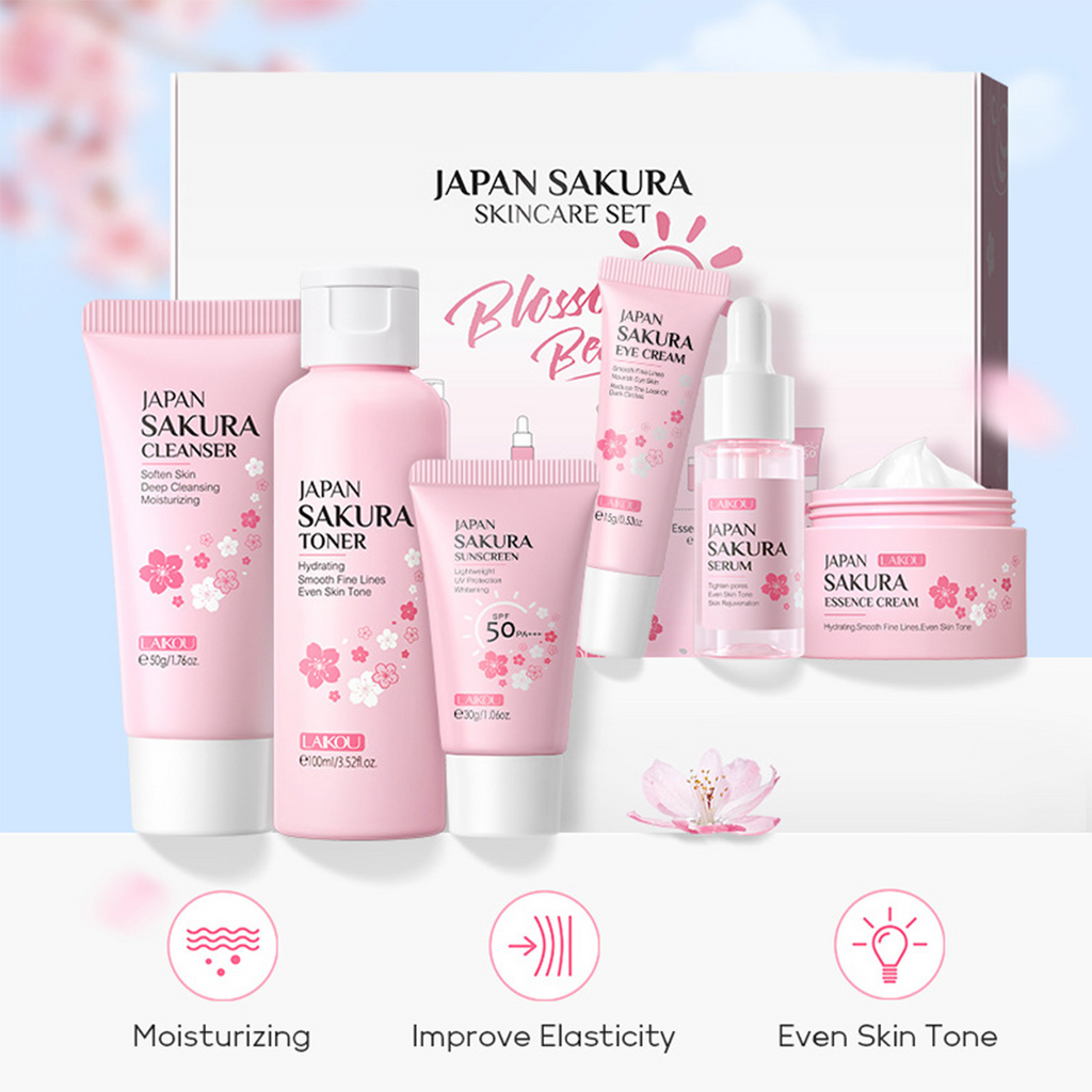 Japan Sakura Skincare Gift Set