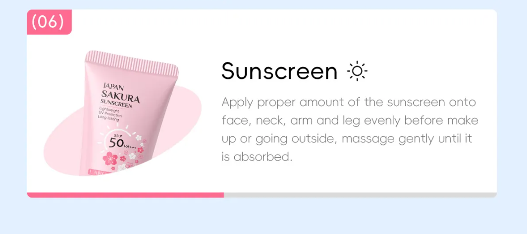 Cherry Blossom Skincare Set – 6pcs