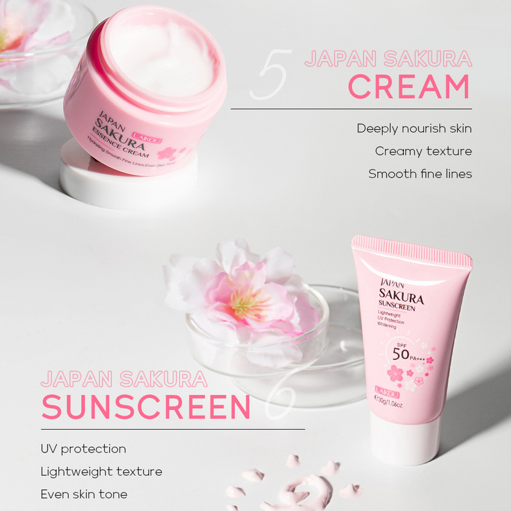 Japan Sakura Skincare Gift Set
