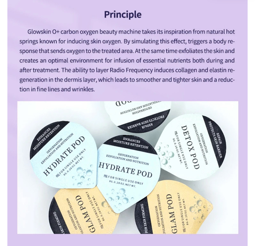 Skincare Liquid Boxes: Detox, Illuminating, Glam, Hydration