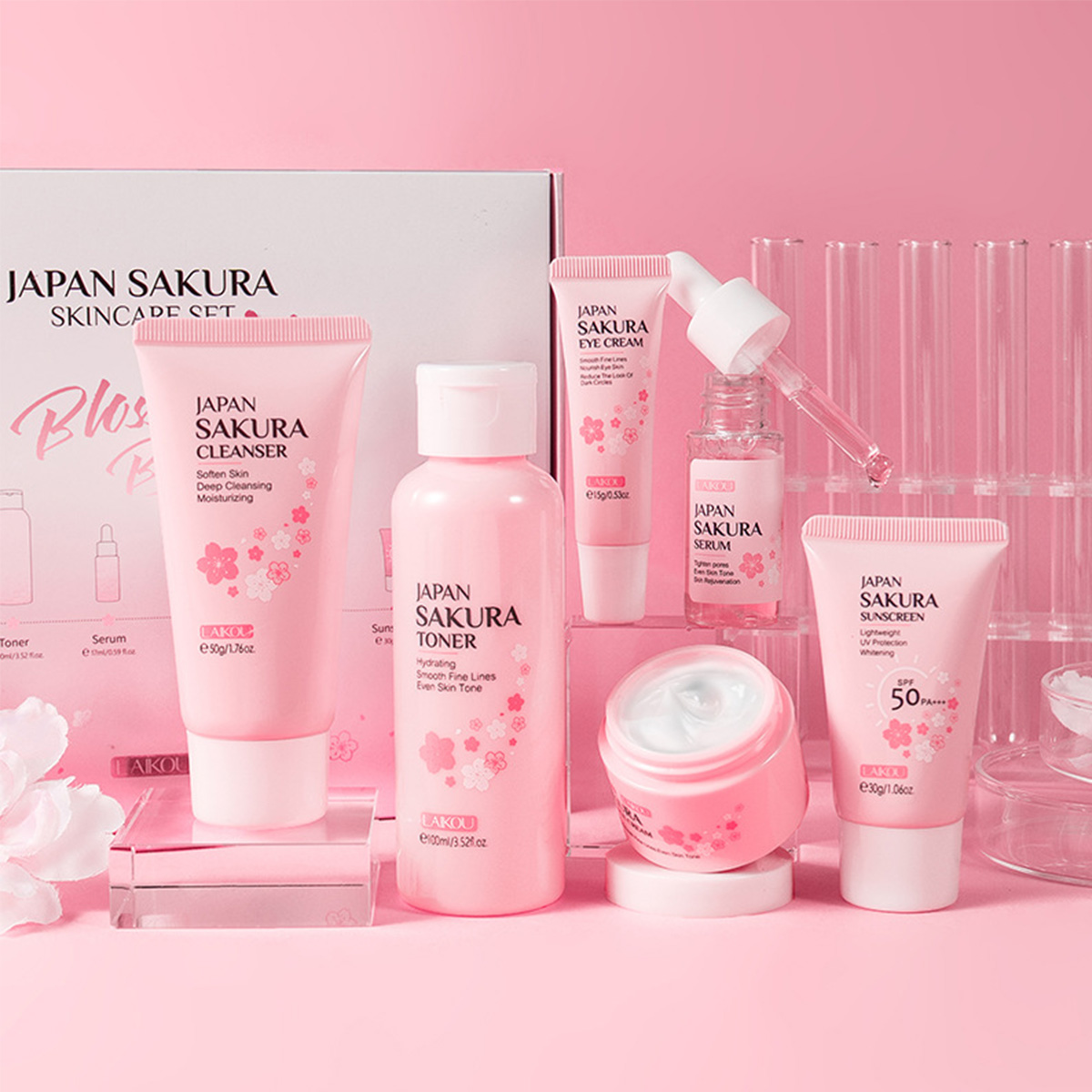 Japan Sakura Skincare Gift Set